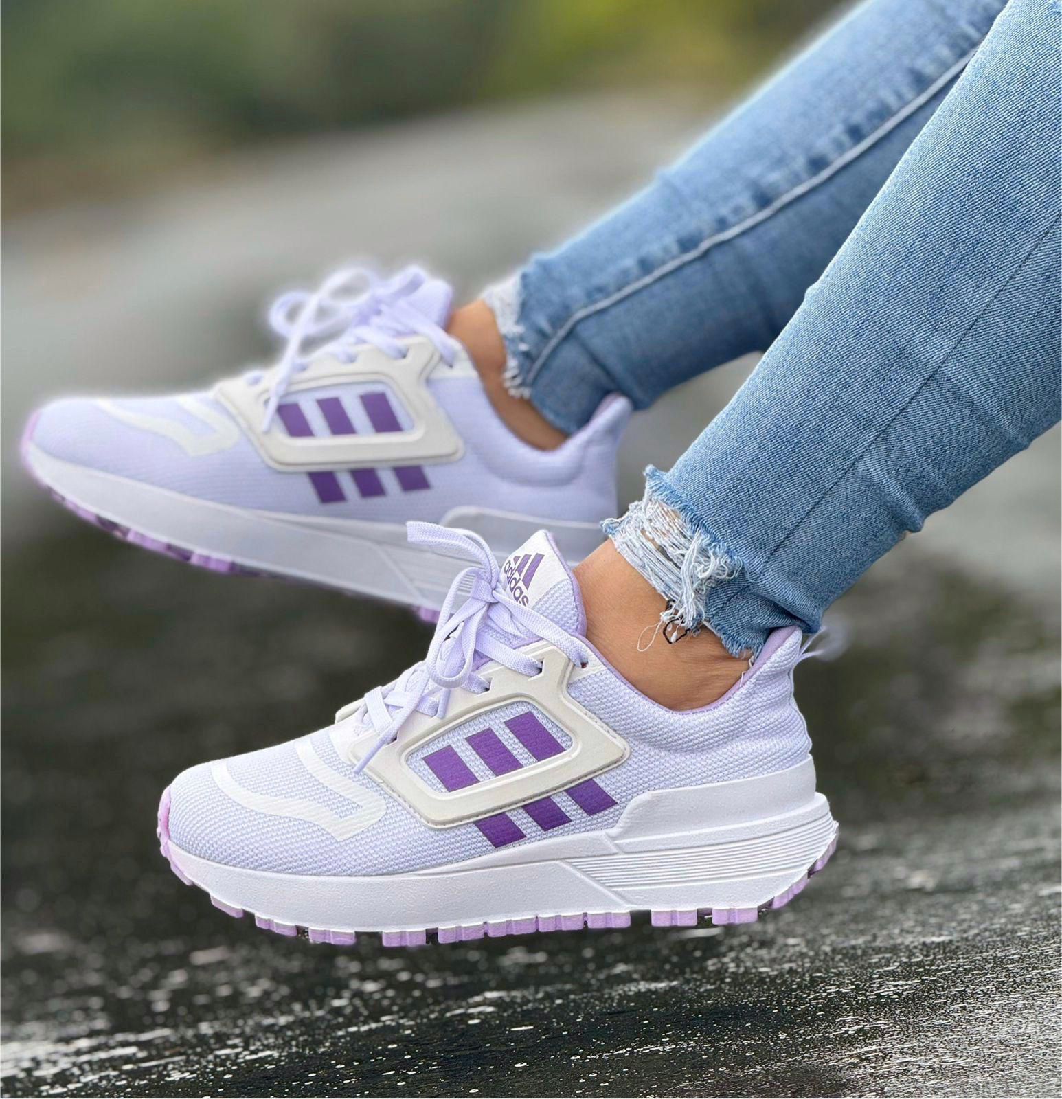 ADIDAS HERM PÚRPURA - DAMA