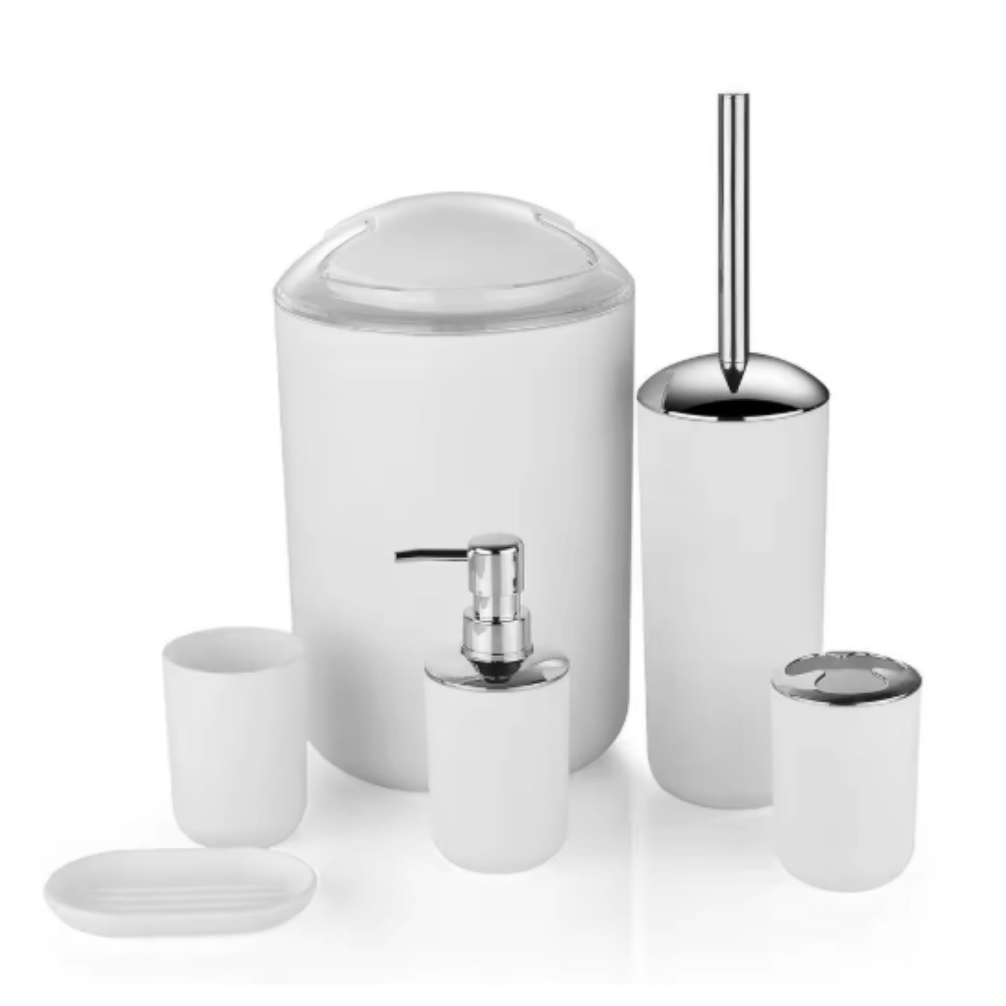 Set Accesorios De Lujo Para Baño 6 Piezas