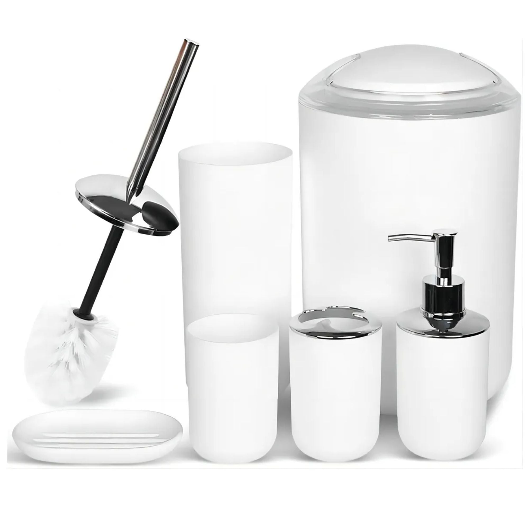 Set Accesorios De Lujo Para Baño 6 Piezas
