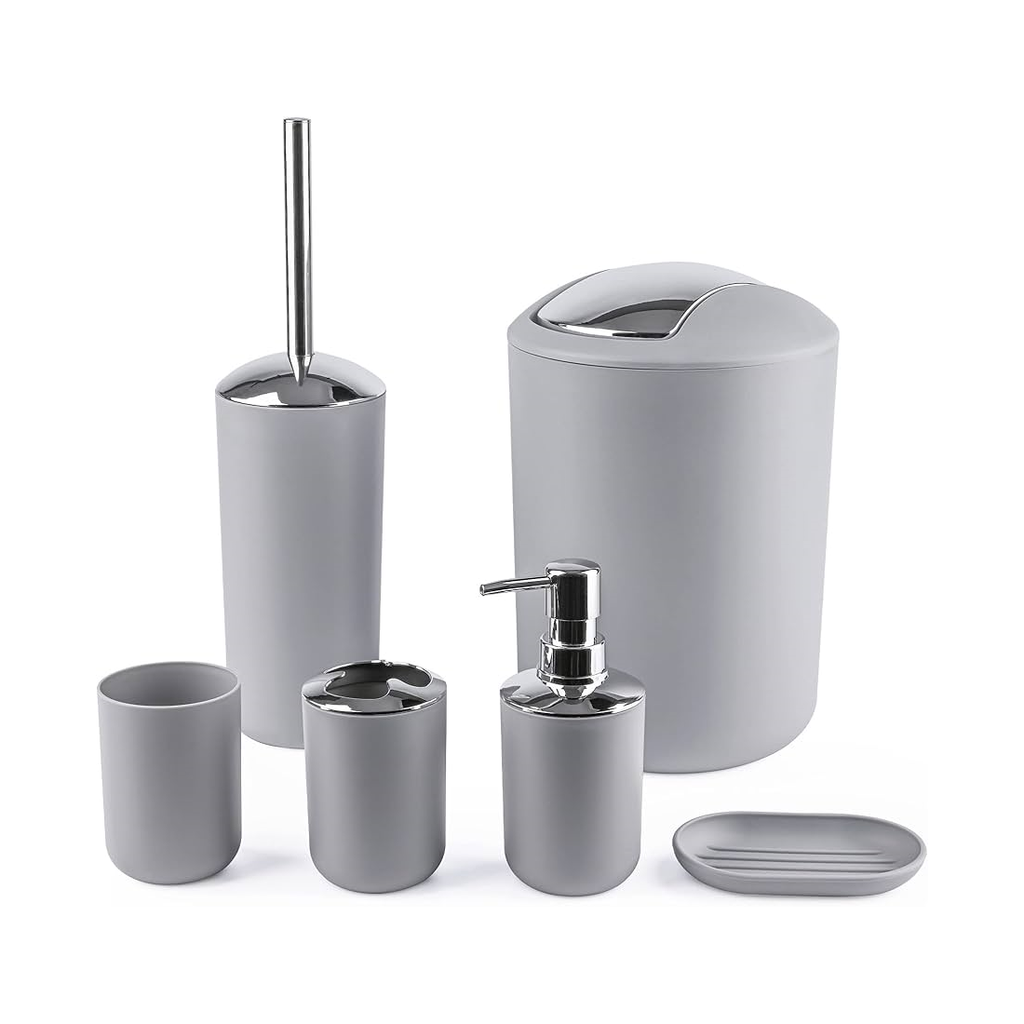 Set Accesorios De Lujo Para Baño 6 Piezas