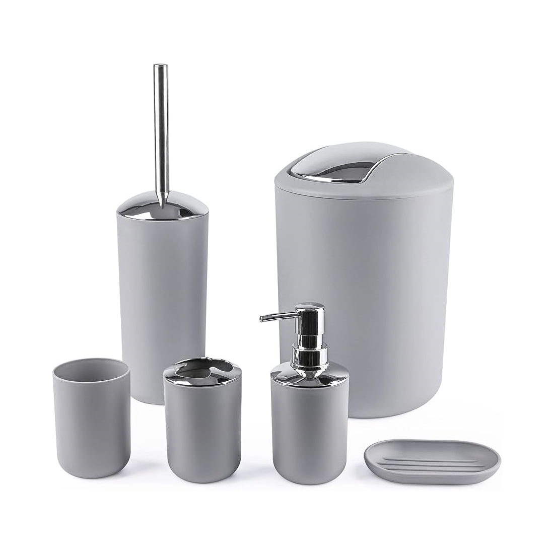 Set Accesorios De Lujo Para Baño 6 Piezas